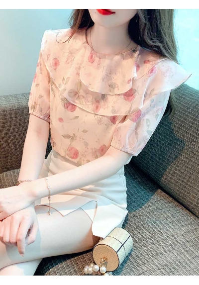 blouse wanita korea T8185