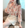 blouse wanita korea T8194