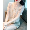 blouse wanita korea T8199