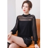 blouse rajut wanita korea T8206