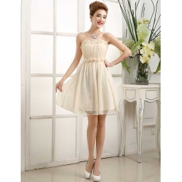 dress pesta model kemben D2303