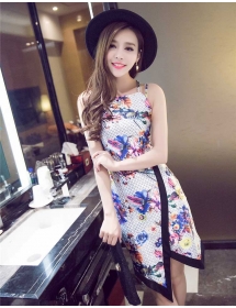 dress wanita import D2305