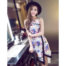 dress wanita import D2305