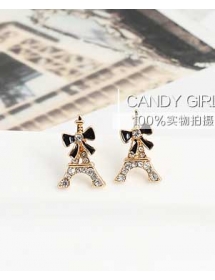 anting wanita motif eiffel TT0386