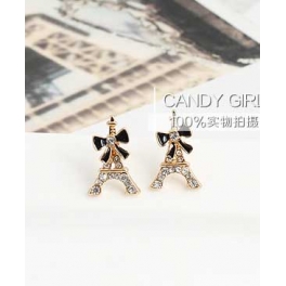 anting wanita motif eiffel TT0386