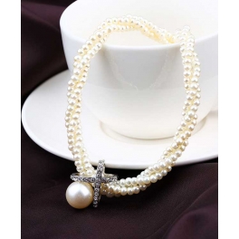 kalung mutiara pendek TT0412