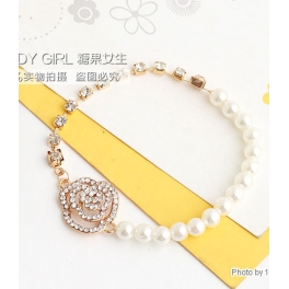 gelang mutiara rose TT0433