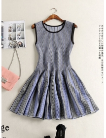 dress wanita import D2384