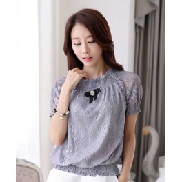 blouse brukat korea T2335