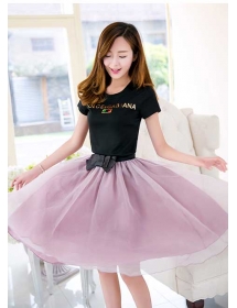 setelan wanita korea D2409