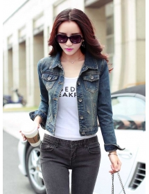 jaket denim import T2338