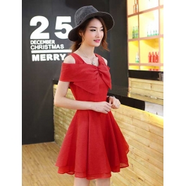 dress wanita korea D2502