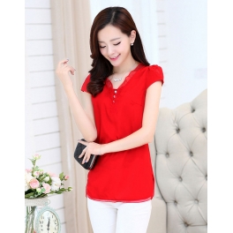 blouse chiffon import T2441