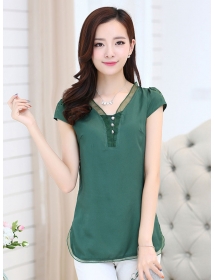 blouse chiffon import T2443