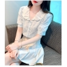 kemeja wanita import kerah sailor T8635