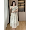 midi dress wanita korean import  D8387