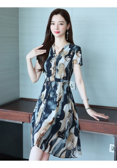 dress wanita korea import  D8388