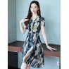 dress wanita korea import  D8388
