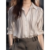 kemeja wanita import lengan panjang T8639