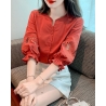 blouse  wanita korea import T8652