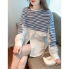 blouse  wanita korea import T8653