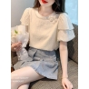 blouse  wanita korea import T8654