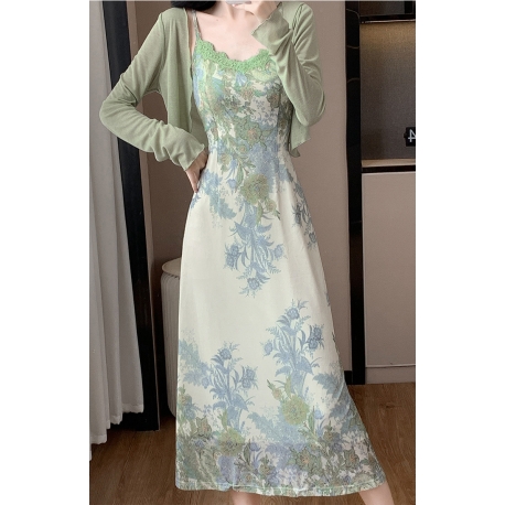 dress wanita korea import  D8397