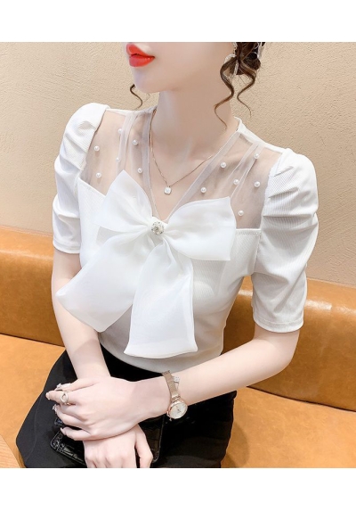 Blouse  wanita korea import pita besar T8659