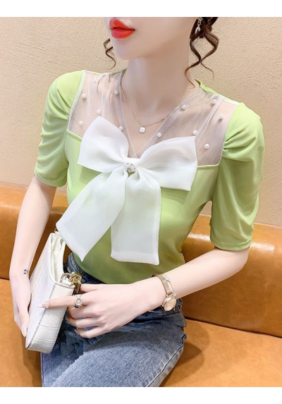 Blouse  wanita korea import pita besar T8659