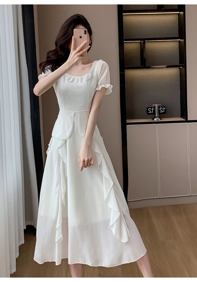 Midi dress wanita korean style  D8400