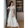 Midi dress wanita korean style  D8400