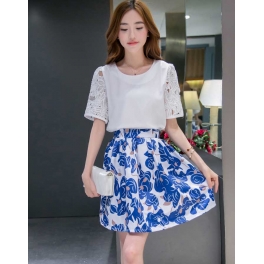 setelan wanita korea D2554