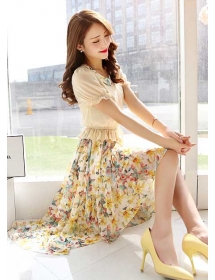 dress wanita import D2555