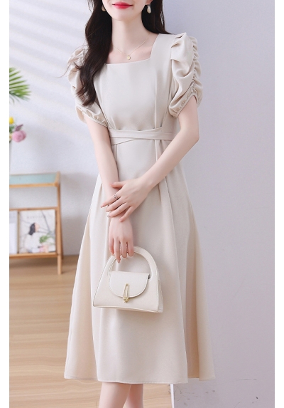 dress wanita korea import D8408