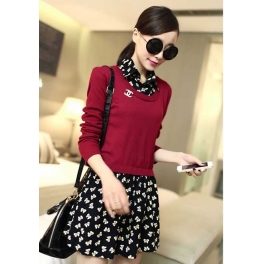 dress wanita import D2557