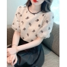 Blouse wanita korea import  T8693