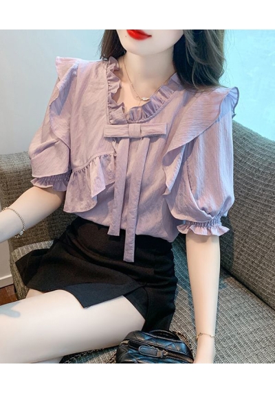 Blouse wanita korea import T8694