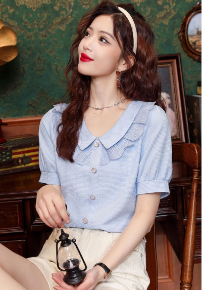 Blouse wanita korea import  T8693