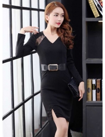 dress wanita import D2560