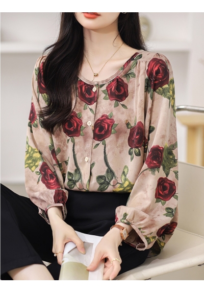 blouse  wanita korea T8699