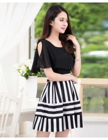 dress wanita import D2570