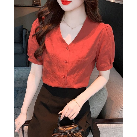 blouse  wanita korea import T8706