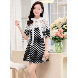 dress polkadot D2573