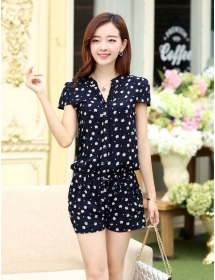 jumpsuit motif crown T2470