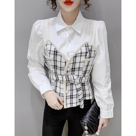 Kemeja wanita korean style T8722