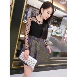 dress wanita import D2582