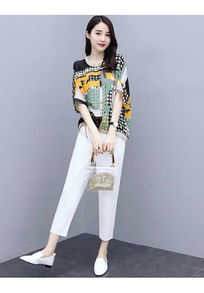 setelan wanita korea import D8405