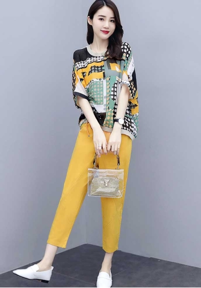 setelan wanita korea import D8422