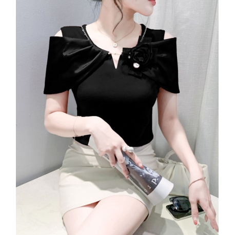 blouse  wanita korea import T8733