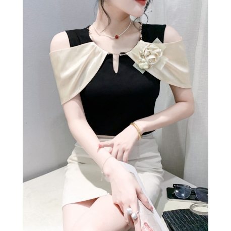 blouse  wanita korea import T8734